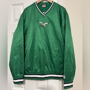 NFL Eagles Green Pullover with Logo